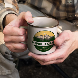 Kiln Enamel Mug - Full Colour (White) — Feature