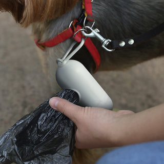 Burr Pet Bag Dispenser (White) — Feature
