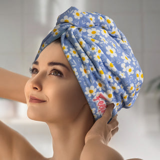 Drift Hair Towel (White) — Feature
