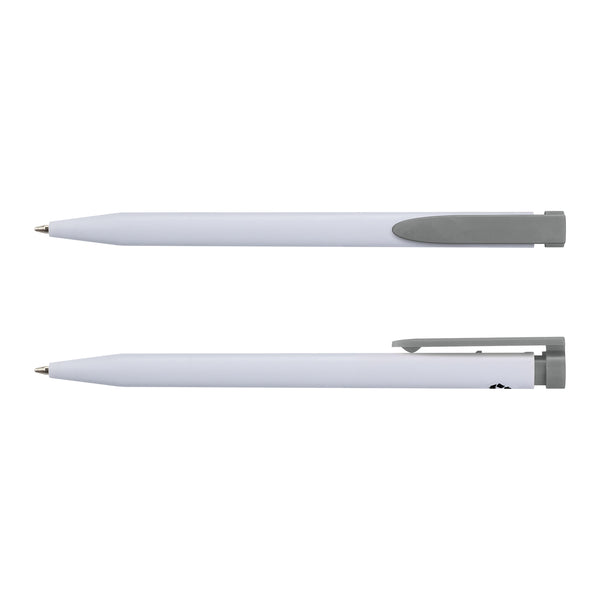 Sage Recycled Plastic Pen (White/Grey)