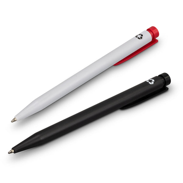 Sage Recycled Plastic Pen (White/Grey)