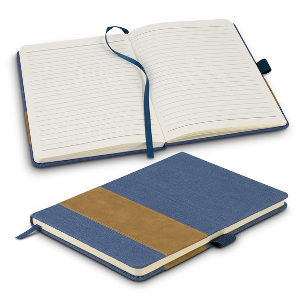Weft Denim Notebook (Dark Blue)