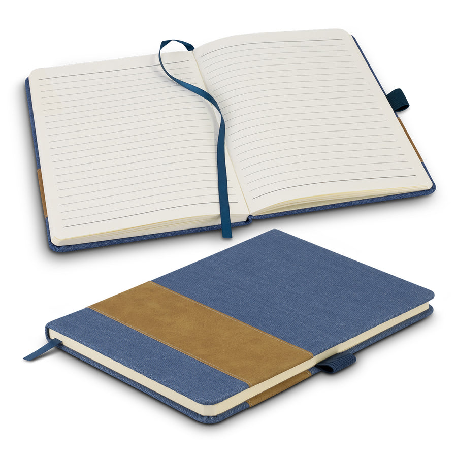 Weft Denim Notebook (Dark Blue)