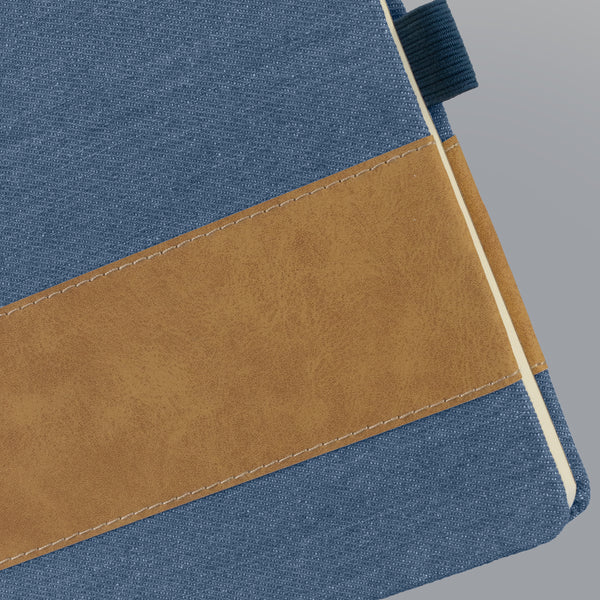 Weft Denim Notebook (Dark Blue)