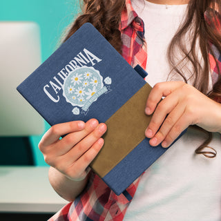 Weft Denim Notebook (Black) — Feature