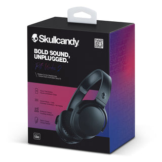 Skullcandy Riff 2 Wireless Headphones (Black) — Gift Box