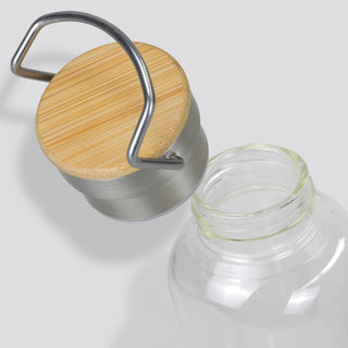 Tasman Glass Bottle (Black) — Detail