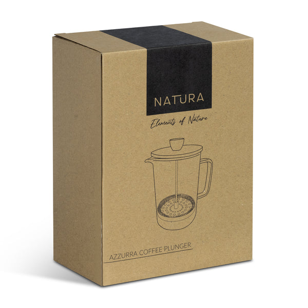NATURA Azzurra Coffee Plunger (Natural/Clear)