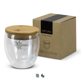 NATURA Azzurra Glass Cup - 250ml (Natural/Clear) — Impact Aware