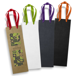 Cellar Ribbon Handle Paper Bag (Dark Green)
