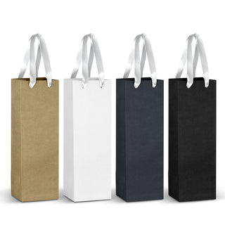 Cellar Ribbon Handle Paper Bag (White)