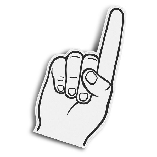 Rally Foam Supporters Hand (White)