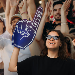 Rally Foam Supporters Hand (White) — Feature