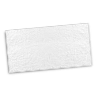 Shore XL Beach Towel - Full Colour (White) — Back