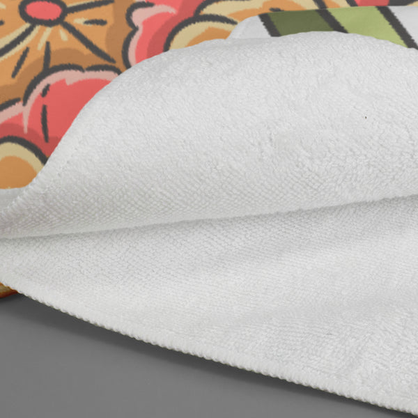 Shore XL Beach Towel - Full Colour (White)