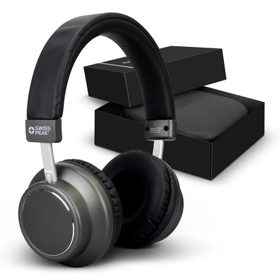 Swiss Peak Wireless Headphone V3 (Gunmetal/Black)