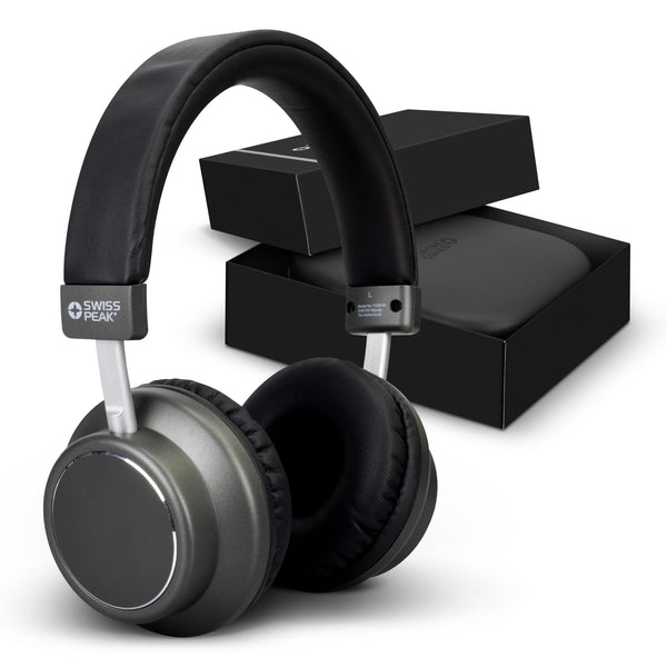 Swiss Peak Wireless Headphone V3 (Gunmetal/Black)