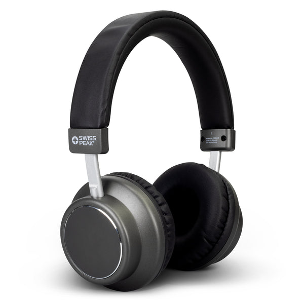 Swiss Peak Wireless Headphone V3 (Gunmetal/Black)