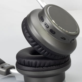 Swiss Peak Wireless Headphone V3 (Gunmetal/Black) — Detail