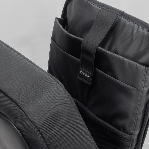 Fortress Anti-theft Backpack Briefcase (Black)
