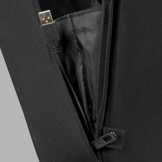 Fortress Anti-theft Backpack Briefcase (Black) — Detail