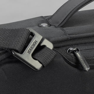 Fortress Anti-theft Backpack Briefcase (Black) — Detail