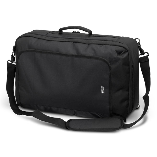 Swiss Peak Convertible Travel Backpack (Black)