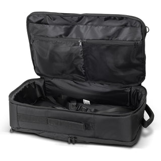 Swiss Peak Convertible Travel Backpack (Black) — Inside