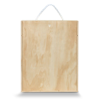 Flax Wine Gift Box - Triple (Natural)