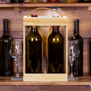 Hearth Wine Crate - Double (Natural) — Feature