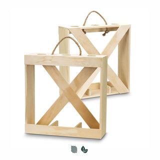 Hearth Wine Crate - Triple (Natural) — Impact Aware