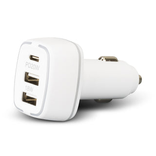 Quartz Car Charger (White)