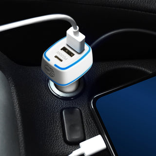 Quartz Car Charger (White) — Feature