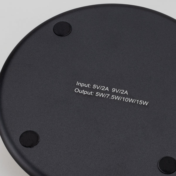 Apex 15W Wireless Fast Charger (Natural/Black)