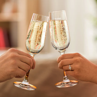 Crystal Champagne Flute (Clear) — Feature