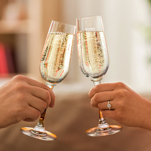 Crystal Champagne Flute (Clear)