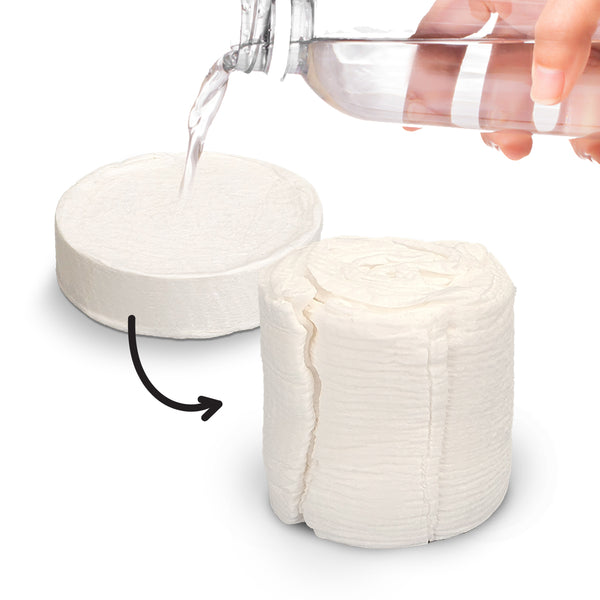 Drift Compressed Towel (White)