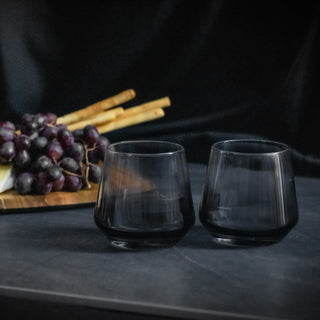 Keepsake Dusk Whiskey Glass - Set of 2 (Clear/Smoke) — Feature