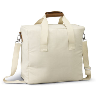 Tundra Cooler Tote Bag (Natural) — Back