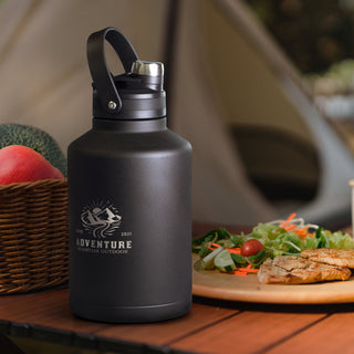 Torrent Vacuum Bottle - 2L (Black) — Feature