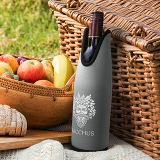 Floe Wine Bottle Cooler (Light Grey) — Feature