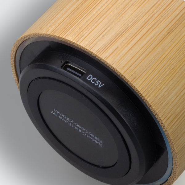 Grove Bamboo Bluetooth Speaker (Natural/White)