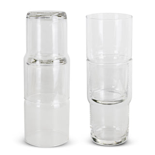 Facet Stackable Glass - 630ml (Clear) — Stacked