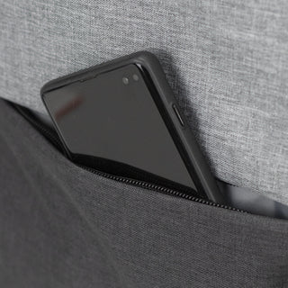 Greyton Backpack (Grey) — Detail