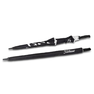 Titleist Tour Double Canopy Umbrella (Black) — Closed