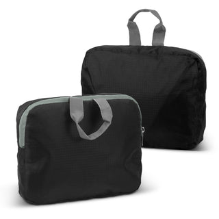Packaway Foldable Backpack (Black/Grey)