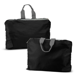 Packaway Foldable Duffle (Black/Grey)