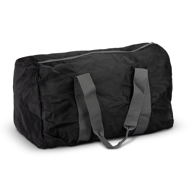 Packaway Foldable Duffle (Black/Grey)