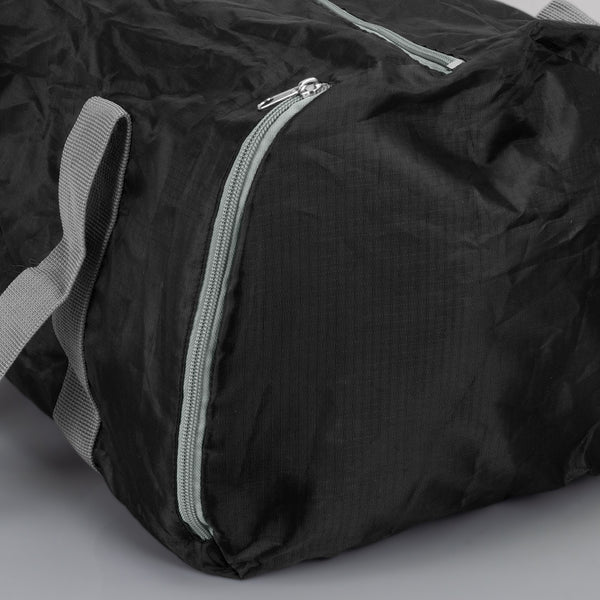 Packaway Foldable Duffle (Black/Grey)