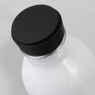 Adora Recycled Aluminium Bottle (White) — Detail